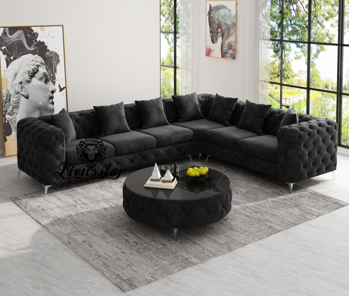 Designer Sofa Loft Style L Form  Lionsstar GmbH